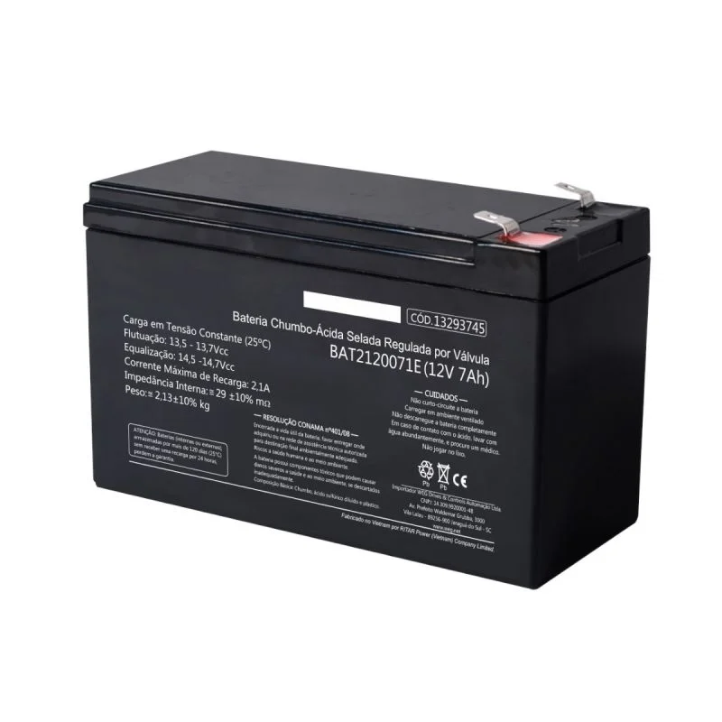 Bateria Selada P/ Nobreak 12v x 7a Weg