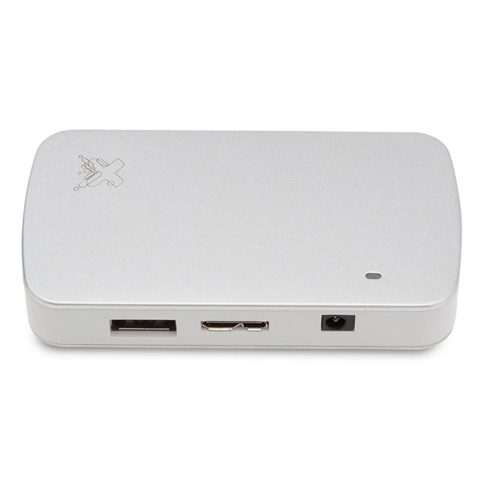 Imagem 4 de 4 do produto Hub Maxprint C/ 4 Portas Usb 3.0 + 1 Porta Micro Usb 3.0 + 1porta Dc - Branco