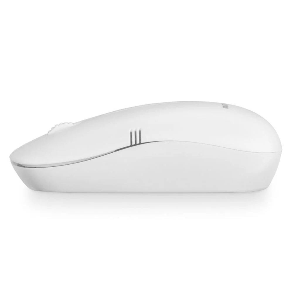 Imagem 2 de 5 do produto Mouse Sem Fio Multi Lite, Wireless 2.4Ghz, USB, 1200 DPI, Branco - MO286