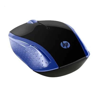 Mouse Wireless X200 HP, Sem Fio, 1000dpi, Preto/azul