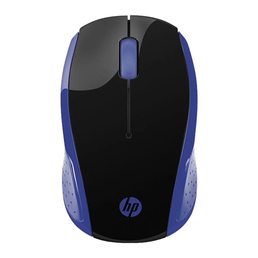 Imagem 2 de 5 do produto Mouse Wireless X200 HP, Sem Fio, 1000dpi, Preto/azul