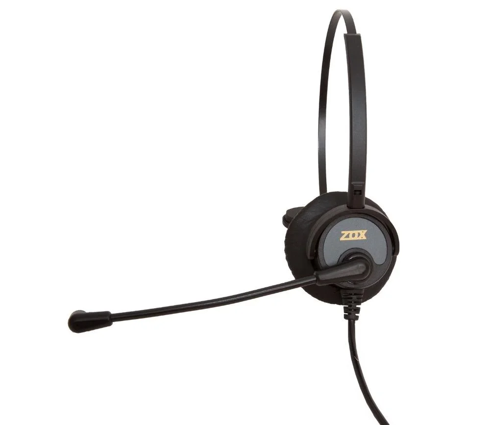 Imagem 2 de 5 do produto Fone De Ouvido Headset Zox Telecom Dh-60, USB, Cancelador de Ruídos