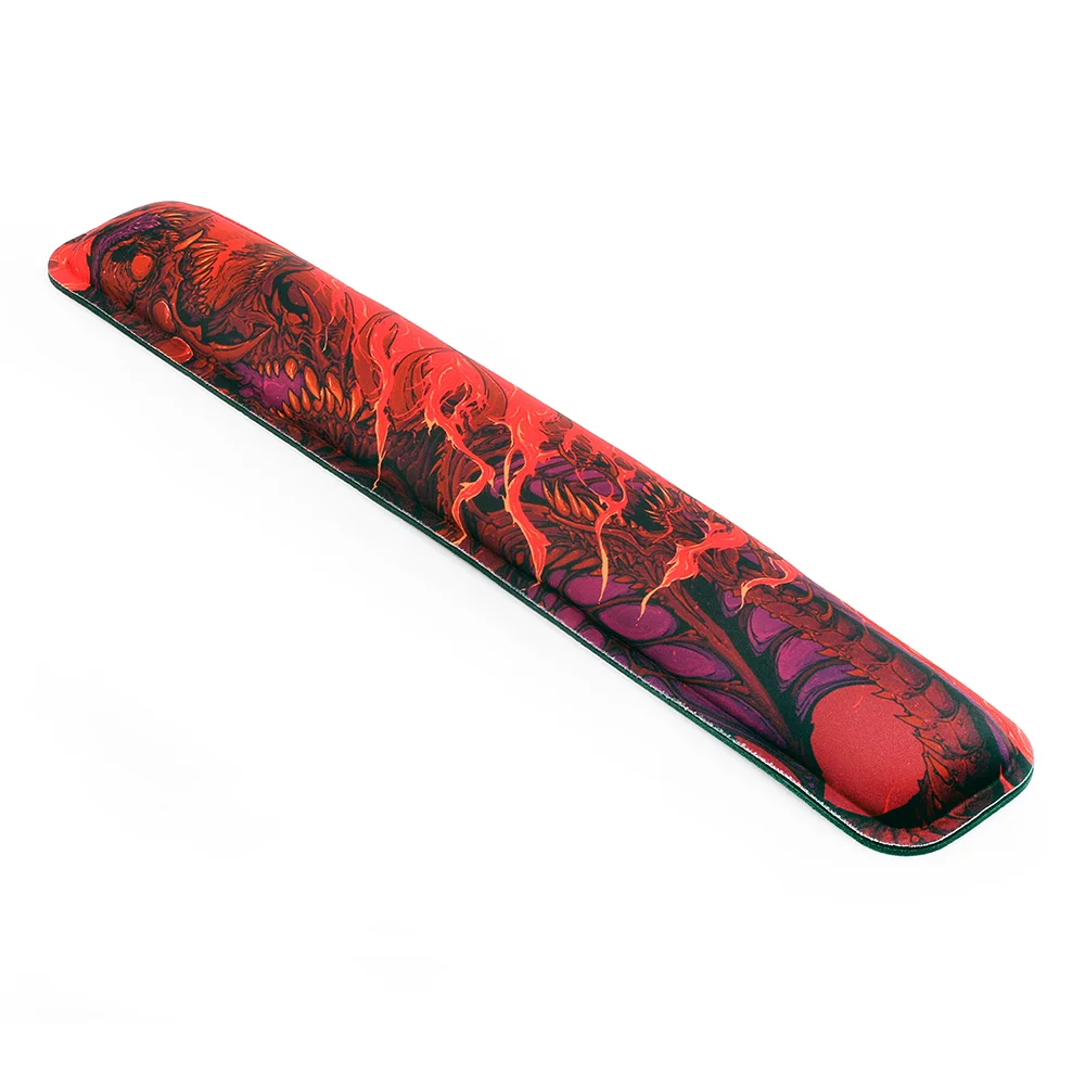 Imagem 4 de 5 do produto Apoio de Pulso Redragon Edição Limitada Infernal Dragon Shin 440 x 67.6mm Base Emborrachada - ID023