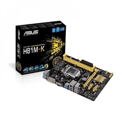 Placa Mãe I3/ I5/ I7 Asus H81M-K S/V/R 4ª geração