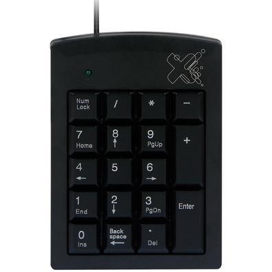 Mini Teclado Numérico Usb Com Fio