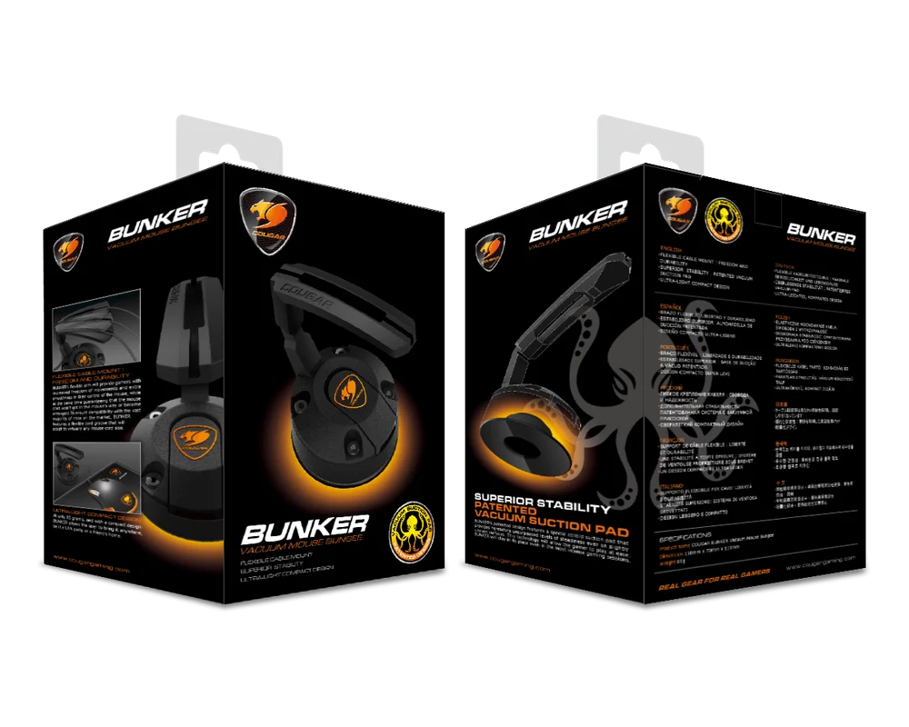 Imagem 5 de 5 do produto Suporte Mouse Bungee Cougar Bunker 3MMB1XXB-0001
