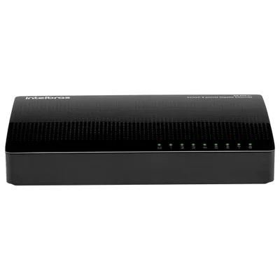 Switch Gigabit Intelbras Sg800 +q Ethernet, 8 Portas, 10/100/1000 Mbps - 4760035