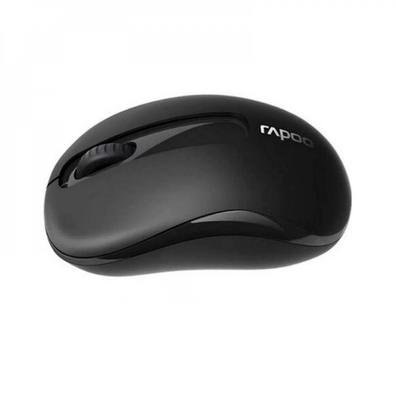 MERCURY MOUSE RAPOO 2.4 GHZ BLACK - RA007