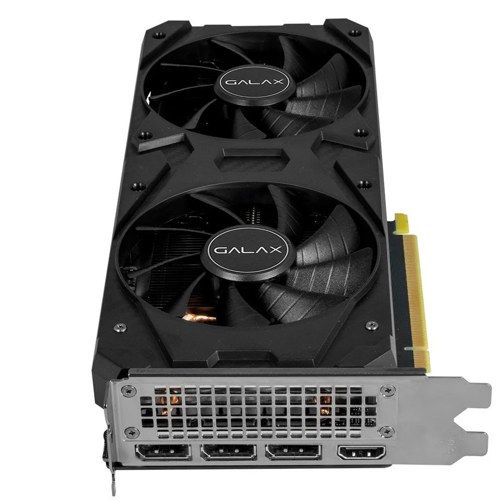 Placa de Vídeo Galax NVIDIA GeForce RTX 3060, 12GB GDDR6, LHR, 1-Click OC, 15GBps, Ray Tracing, DLSS - 36NOL7MD1VOC Placa de Vídeo Galax NVIDIA GeForce RTX 3060, 12GB GDDR6, LHR, 1-Click OC, 15GBps, Ray Tracing, DLSS - 36NOL7MD1VOC