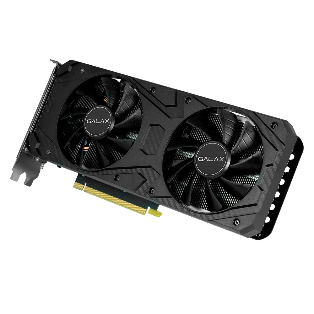 Placa de Vídeo Galax NVIDIA GeForce RTX 3060, 12GB GDDR6, LHR, 1-Click OC, 15GBps, Ray Tracing, DLSS - 36NOL7MD1VOC Placa de Vídeo Galax NVIDIA GeForce RTX 3060, 12GB GDDR6, LHR, 1-Click OC, 15GBps, Ray Tracing, DLSS - 36NOL7MD1VOC