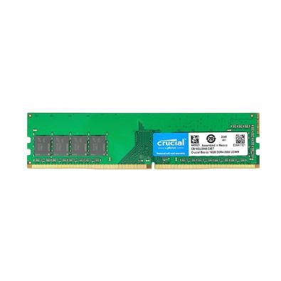 Memória 16gb Crucial, Ddr4, 2666mhz, Cl19 - Cb16gu2666