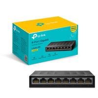 O Switch da TP-Link LS1008G com Plug and Play você pode expandir suas conexões de rede para vários dispositivos instantaneamente e não há necessidade 