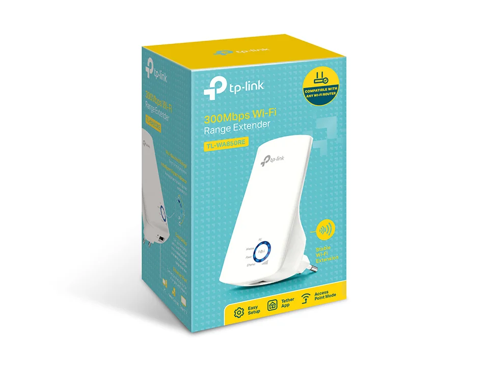 Imagem 2 de 5 do produto Repetidor TP-Link Wi-Fi, 300 MB/s - TL-WA850RE