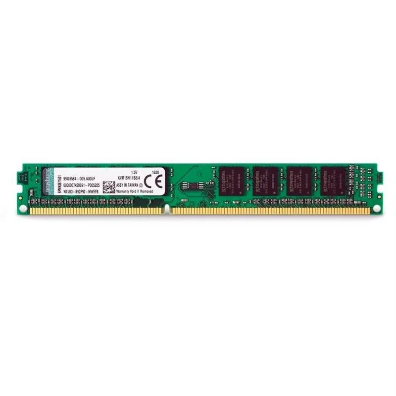 Imagem 2 de 5 do produto Memória Kingston, 4GB, 1600MHz, DDR3 - KVR16N11/4