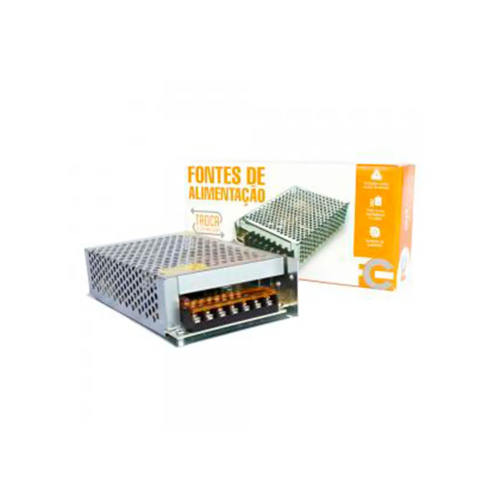 Fonte FC Chaveada Colméia 12V, 10A