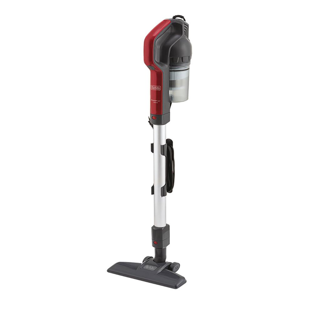 Aspirador De Pó Vertical Black Decker Avt12 1250w 2 Em 1 - Preto E Vermelho - 110v