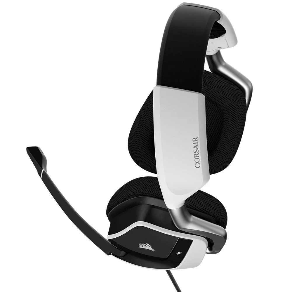 Headset Gamer Corsair Void Elite Wireless, Rgb, 7.1 Surround, Drivers 50mm, Branco - Ca-9011202-na