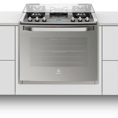 O Fogãode Embutir com Mesa de Vidro e Timer Digital 76EXV Electrolux é uma excelente opção de compra para você que exige beleza e eficiência em sua co