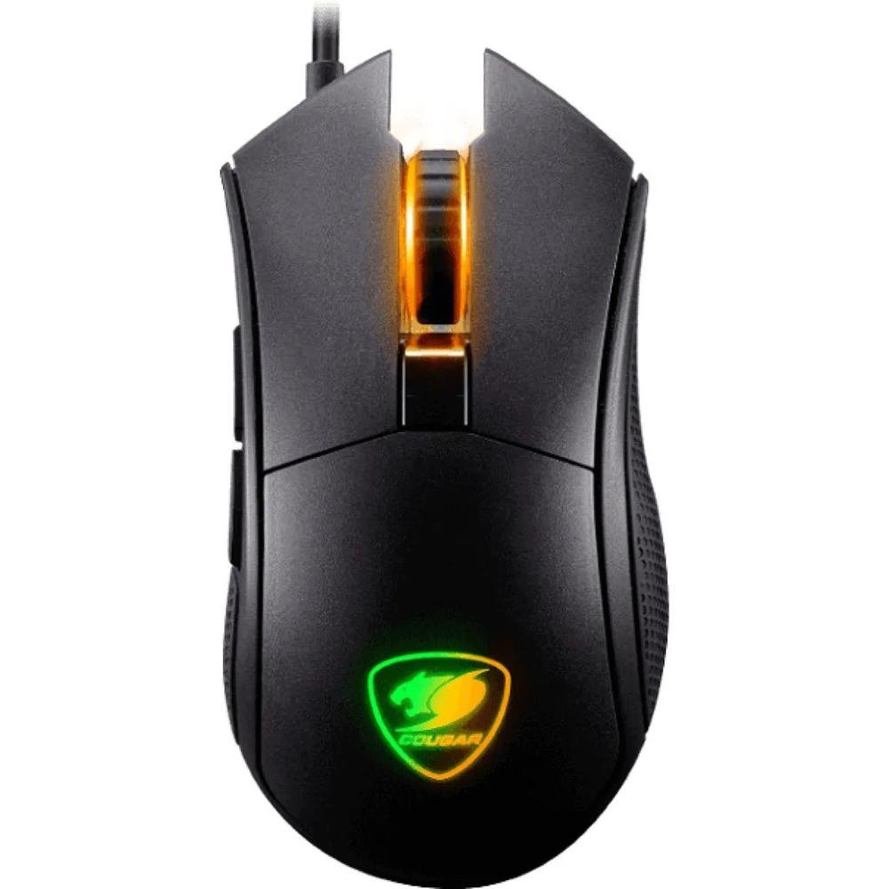 Mouse Gamer Cougar Minos XT, RGB, 6 Botões, 4000DPI