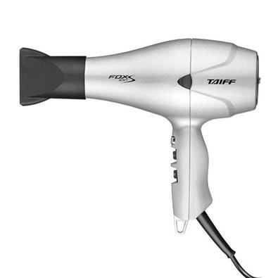 KIT TAIFF SECADOR PROFISSIONAL FOX ION S PRATA 2100W - 220V + DIFUSOR NOVO