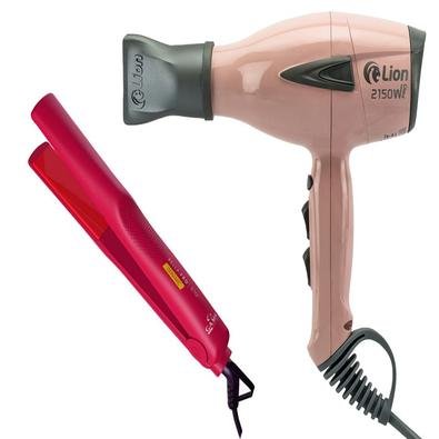 SSECADOR PROFISSIONAL LION LS07 2150W ROSA - 220VO secador Compacto 2150W Pro foi desenvolvido em um modelo extremamente compacto e leve.Mantém a tecn