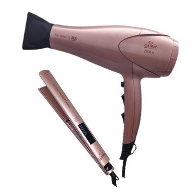 Secador cabelo keration 3d pro 2200w 127vO secador keration 3d pro conta com a tecnologia micro glitt que protege a queratina natural do seu cabelo ev