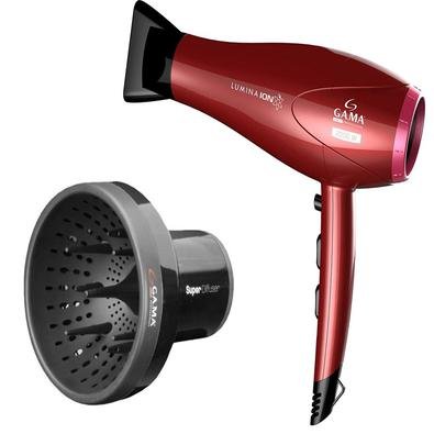 Secador Profissional Lumina Ion 2200w"Para você busca praticidade o Secador da Ga.Ma Italy é ideal. Um excelente secador para facilitar seu dia a dia