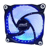 Cooler FAN Mymax Storm II, 120mm, LED Azul, Preto 2