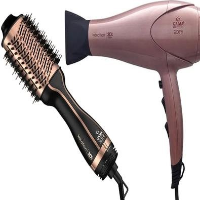 Secador de cabelo gama keration 3d pro 2200w - 127vO secador keration 3d pro conta com a tecnologia micro glitt que protege a queratina natural do seu
