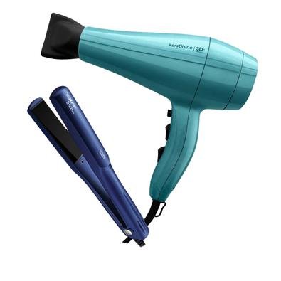 SECADOR DE CABELO GAMA ITALY KERA-SHINE 3D 2100WO secador de cabelo Kera-Shine 3D da Gama Italy conta com emissão de íons negativos que selam as cutíc