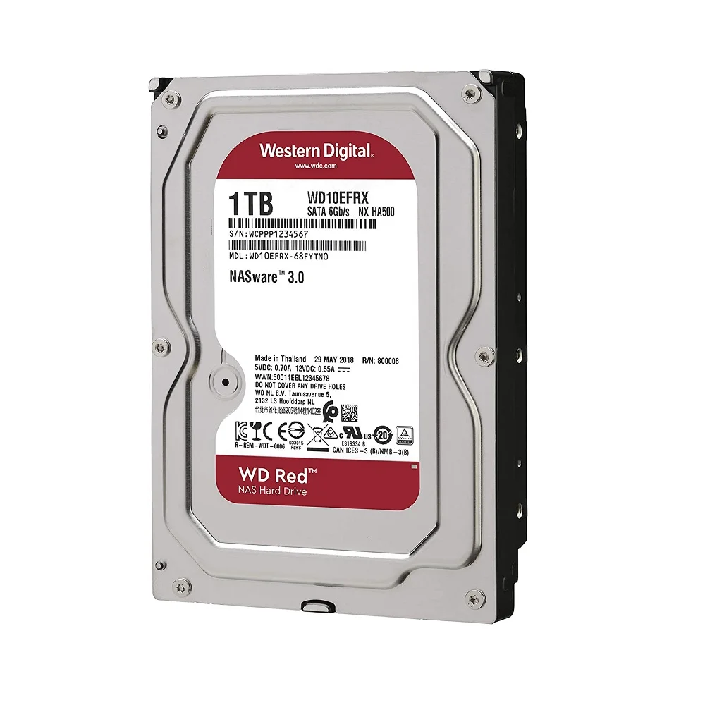 Hd Wd Red 1Tb NAS No KaBuM