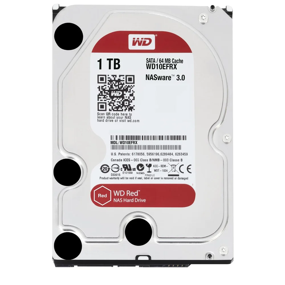 Hd Wd Red 1Tb NAS No KaBuM
