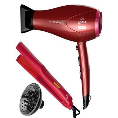 Secador de cabelo profissional gama lumina ion 2200wPara você busca praticidade o secador da ga.Ma italy é ideal. Compacto e mais: ion technology, que