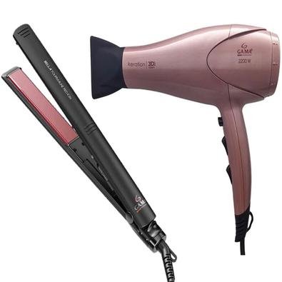 Secador Gama Italy Keration 3D Pro, 2200W 127VO secador keration 3d pro conta com a tecnologia micro glitt que protege a queratina natural do seu cabe