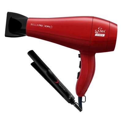 Secador gama bella pro ion 2100wO bella pro íon é um secador profissional da marca gama itally, perfeito para quem busca praticidade e alto desempenho