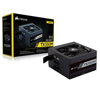 Fonte Corsair TX550, 80 Plus Gold - CP-9020133-WW
