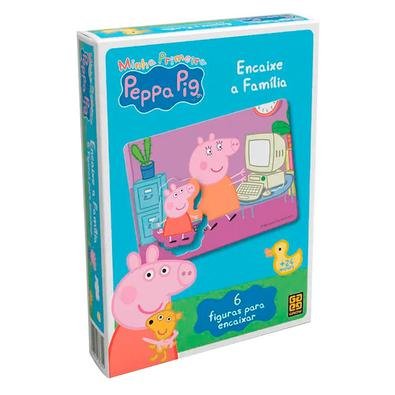Jogo Encaixe a Família Peppa Pig