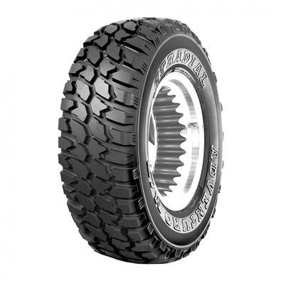 O Adventuro M/T é um pneu off-road com máxima tração para SUVs e caminhões leves. É o pneu com desenho mais agressivo da linha. Desenhado com blocos g
