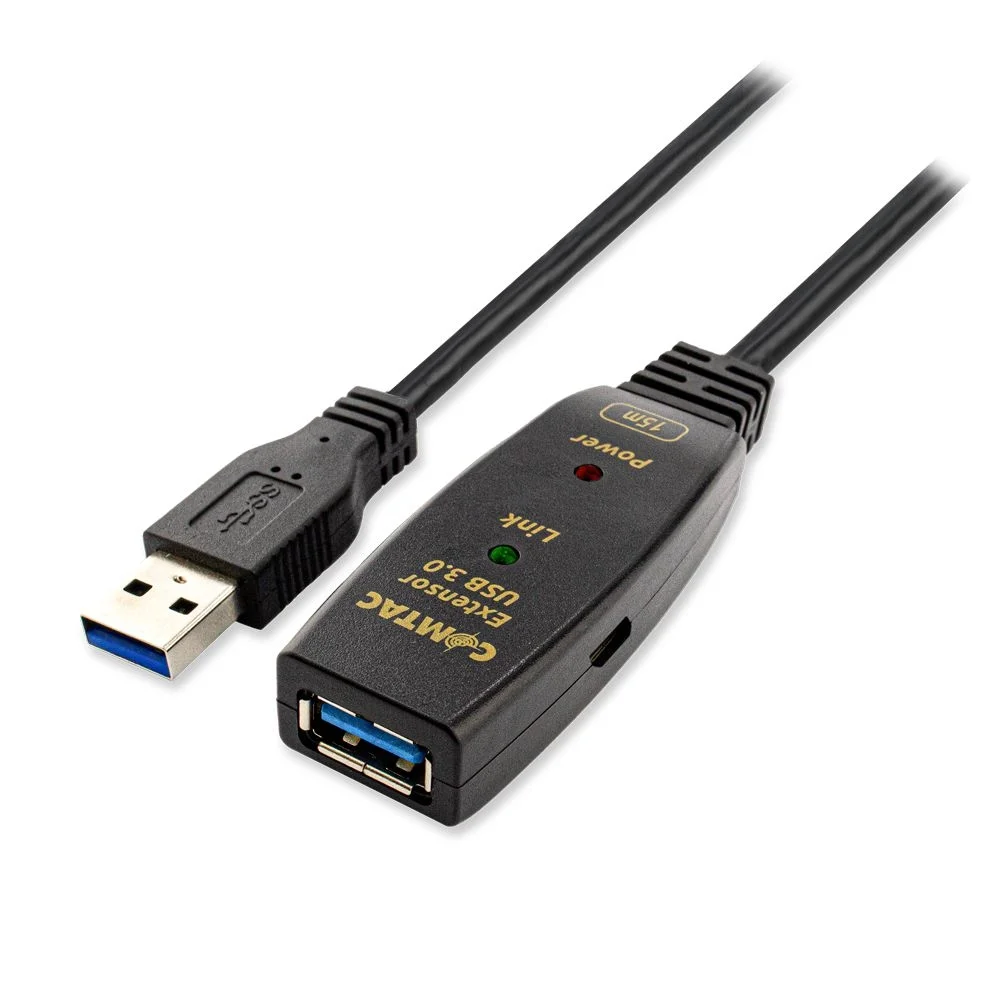 Imagem 2 de 5 do produto Cabo Usb Extensor, Usb 3.0 Am-fm, 15m Com Amplificador, 9375