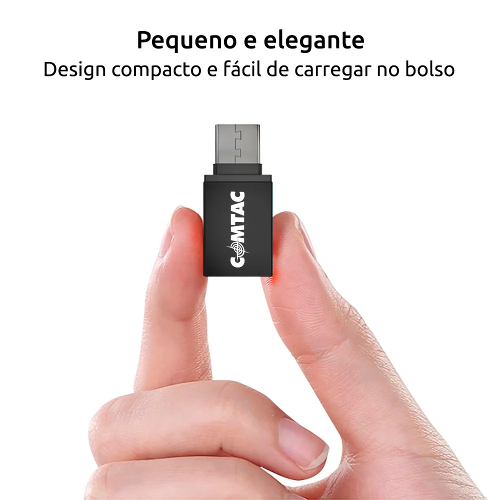 Imagem 2 de 5 do produto Conversor USB C Para USB 3.0 Fêmea Comtac 9333