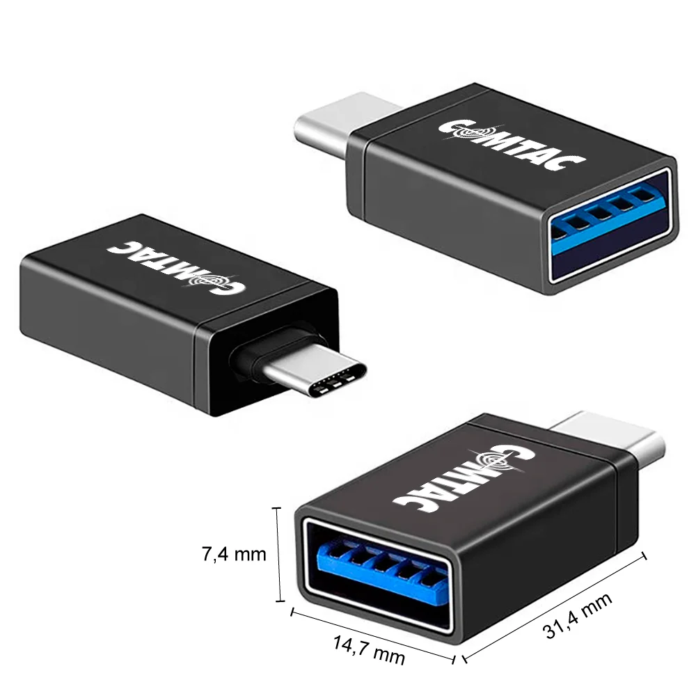Imagem 4 de 5 do produto Conversor USB C Para USB 3.0 Fêmea Comtac 9333