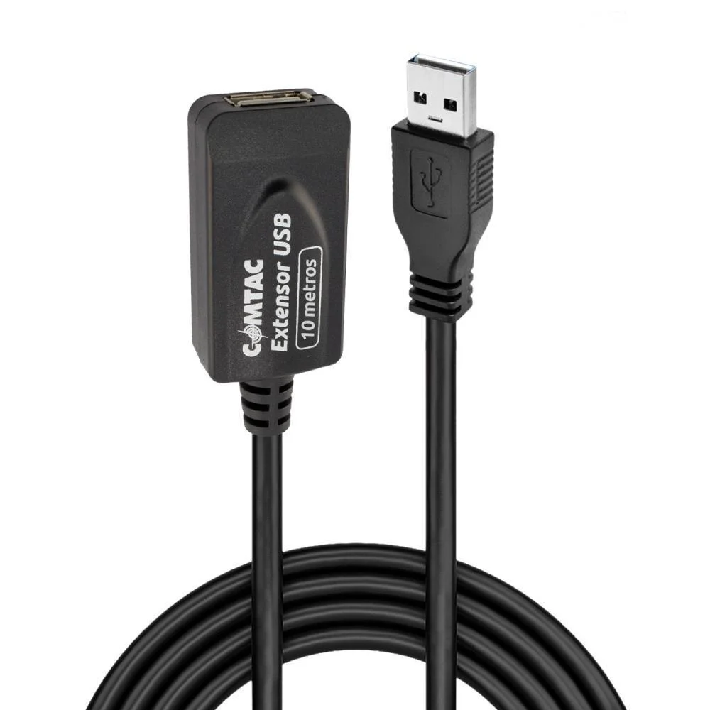 Imagem 2 de 5 do produto Cabo Extensor Comtac USB 3.0, A M - A F, 10Mts - 9374