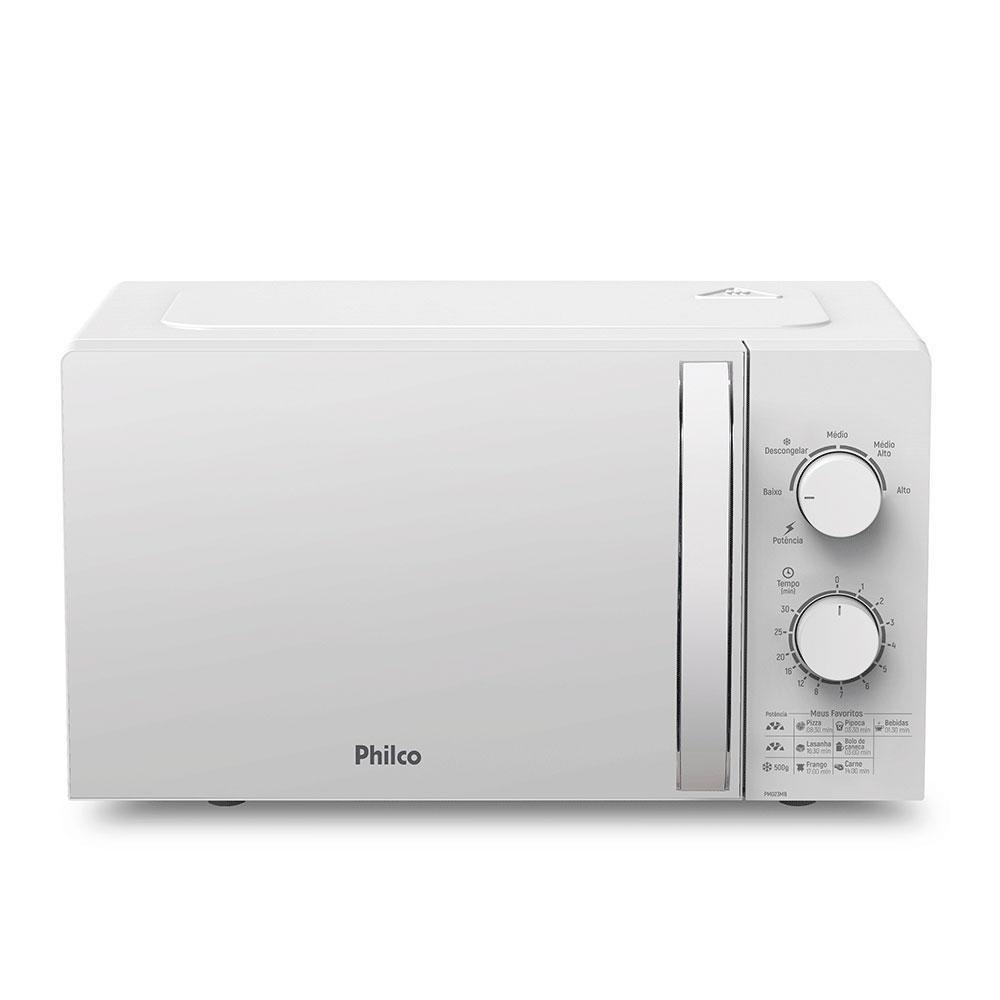 Micro-Ondas Philco PMO23MB, 20L, 127V, Branco Micro-Ondas Philco PMO23MB, 20L, 127V, Branco