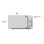 Micro-Ondas Philco PMO23MB, 20L, 127V, Branco