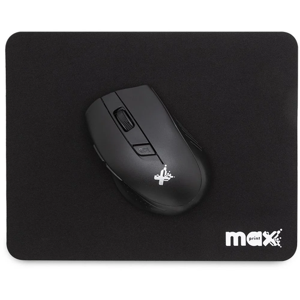 Mousepad Maxprint Base Padro 22X18cm Preto KaBuM