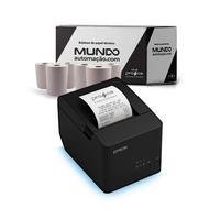 Combo Impressora Epson Tm-t20 + Caixa De Bobina Térmica 80x40