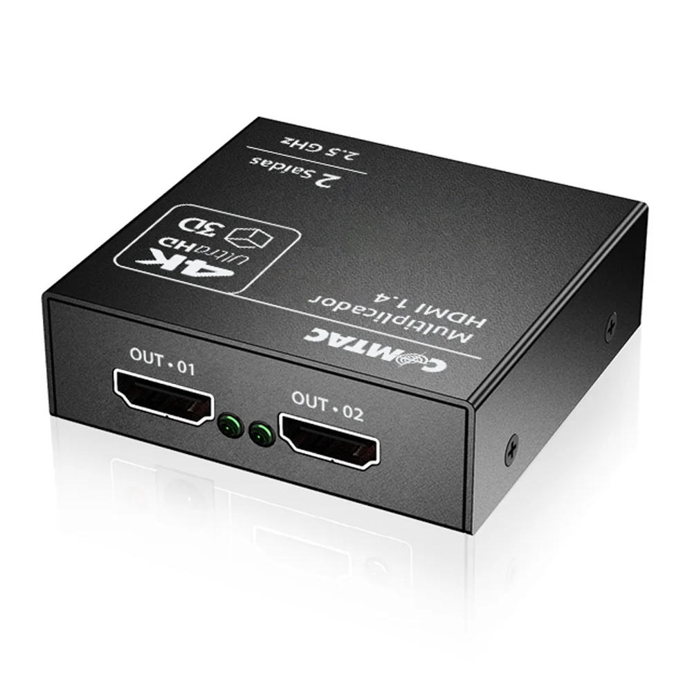 Imagem 4 de 5 do produto Multiplicador HDMI 1 Entrada E 2 Saídas Splitter Switch Comtac 9285