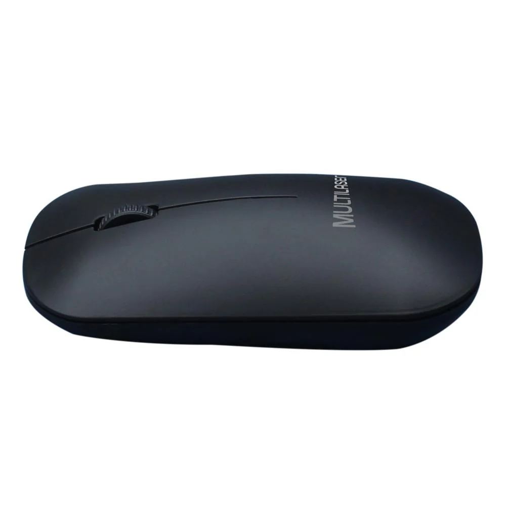 Imagem 5 de 5 do produto Mouse Sem Fio Multi Mo307, 2.4GHZ, 1200DPI, 3 Botões, USB, Preto