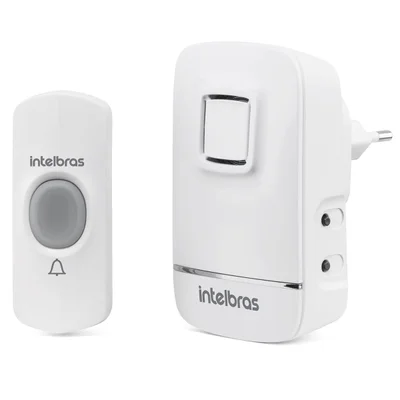 Campainha Sem Fio Com Bateria Alcance Ate 100 Metros Cib100 Bivolt