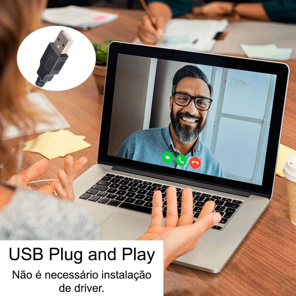 Imagem 5 de 5 do produto Webcam Knup, HD 720P - KP-CW100
